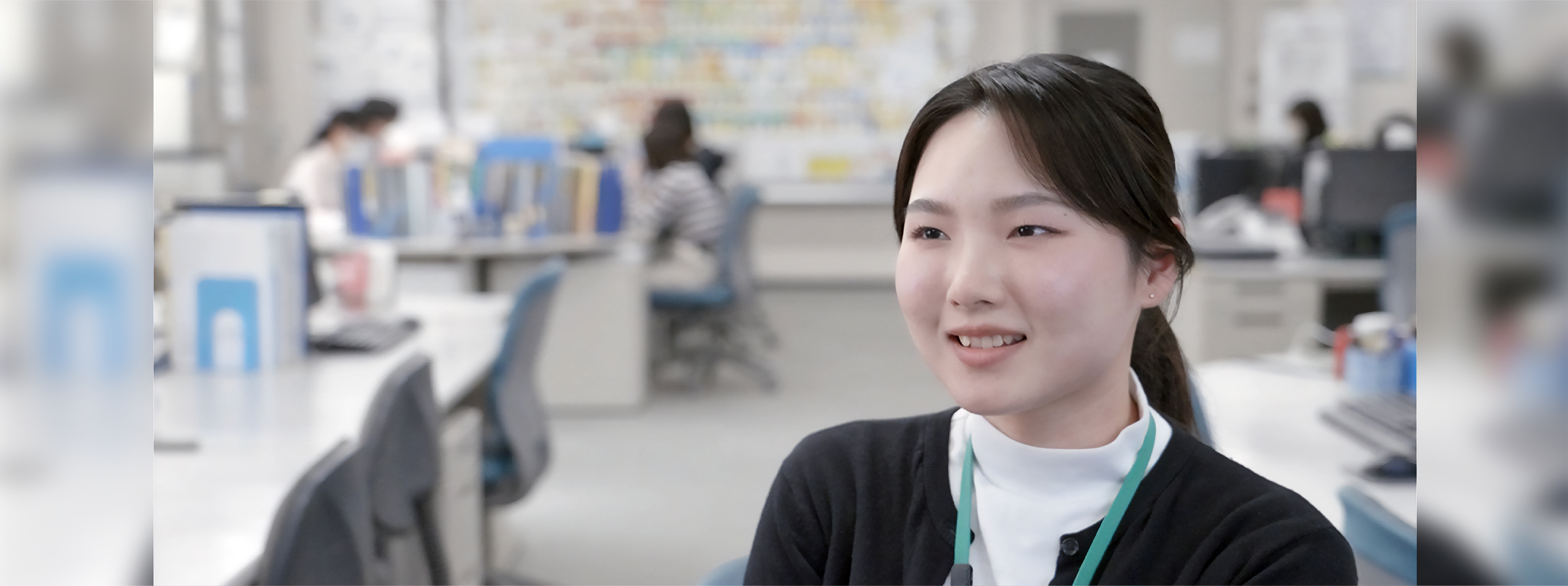 事務職・営業支援課　鷲津 亜美