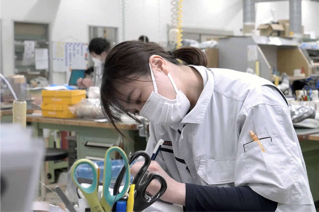 製造職・装具課　長江 華枝