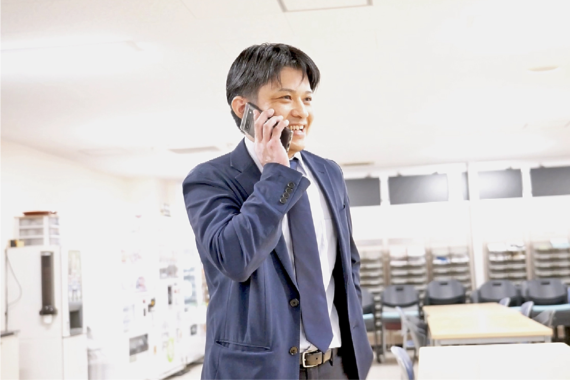 営業職・営業課　麦田 保裕